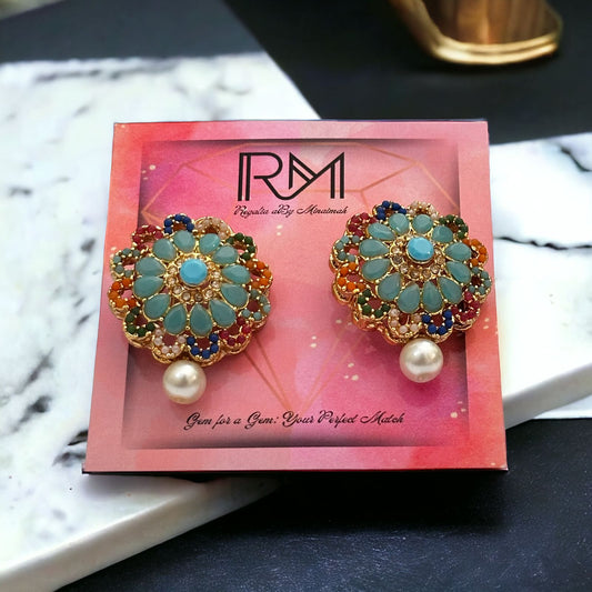 Flower Ethnic Earrings