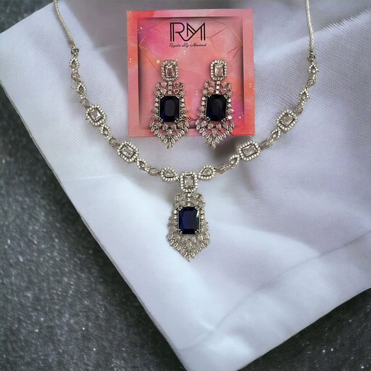 Sapphire Zircon Neckwear