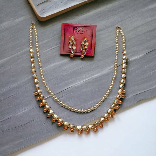 Champagne Kundan Mala
